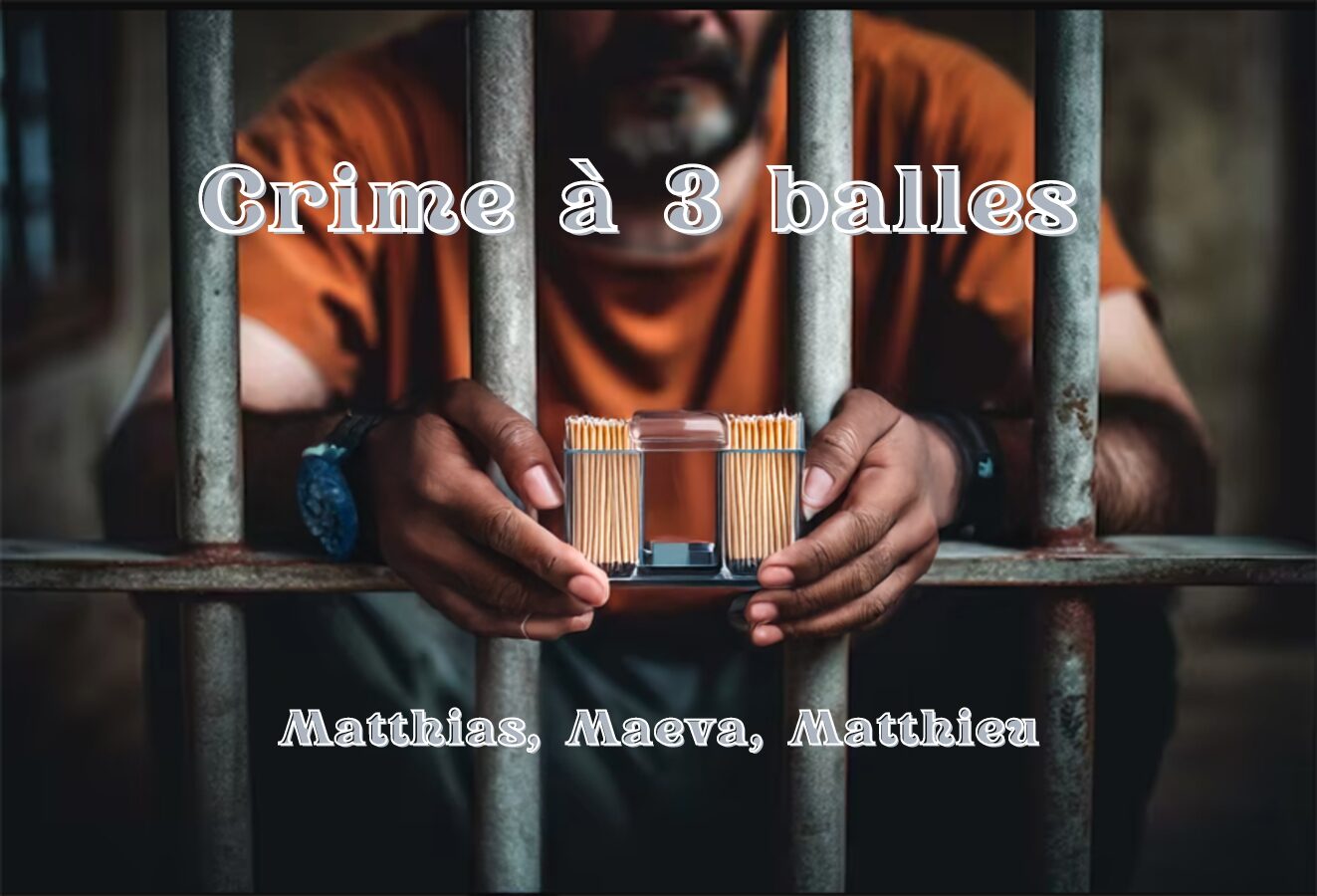 Visuel — Crime à 3 balles